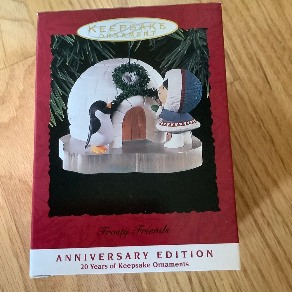 Hallmark Frosty Friends Ornament - 1993 Anniversary Edition